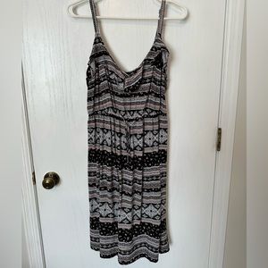 Torrid dress with ruffle trim